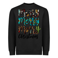 Black merry christmas Heavyweight Sweatshirt - JahusDesignShop