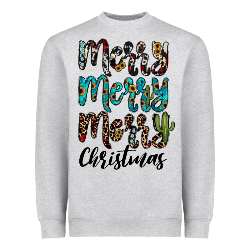 Merry Christmas Heavyweight Sweatshirt by JahusDesignShop | Teevron