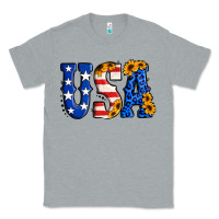 Heather Grey usa western font Classic Tee - Jasminsmagicworld