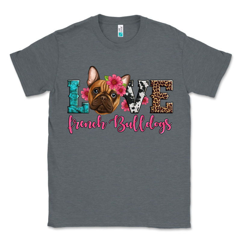 Love French Bulldogs Classic Tee by Artiststas | Teevron