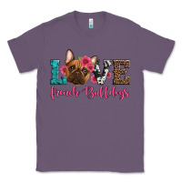 Lavender love french bulldogs Classic Tee - Artiststas