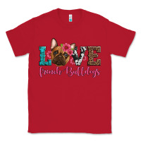Red love french bulldogs Classic Tee - Artiststas