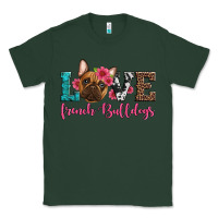 Sports Green love french bulldogs Classic Tee - Artiststas