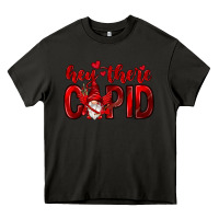 Asphalt Hey there Cupid Valentine's Day Heavy Core Tee - HowdyJamesFarm