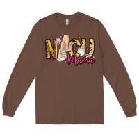 Chestnut Nicu Mama Long Sleeve Tee - CowhideDigitalArt