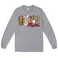 Heather Grey Nicu Mama Long Sleeve Tee - CowhideDigitalArt