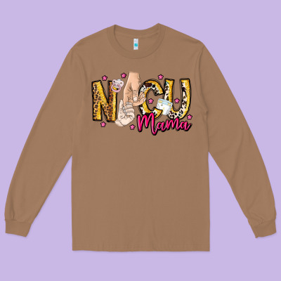 Nicu Mama Long Sleeve Tee Designed By Cowhidedigitalart