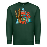 Sports Green Wıld and Free Premium Sweatshirt - JahusDesignShop