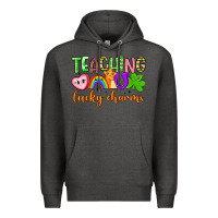 Charcoal Heather teaching lucky charms Premium Hoodie - Artiststas