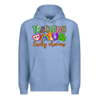 Colony Blue teaching lucky charms Premium Hoodie - Artiststas