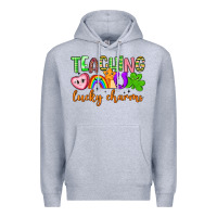 Heather Grey teaching lucky charms Premium Hoodie - Artiststas