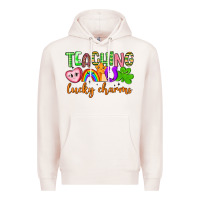 Pale Pink teaching lucky charms Premium Hoodie - Artiststas