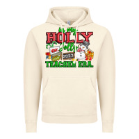 Vintage Artic In My Holly Jolly Teacher Era Vintage Hoodie - CowhideDigitalArt
