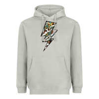 Moon Dust Lightning Bolt Heavyweight Hoodie - JahusDesignShop