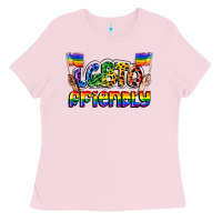 Bubblegum Pink lgbtq friendly pride Ladies Tee - FaDigitalArtStudio