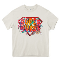 Cream super nurse Heavy Core Tee - CowGirlArtShop