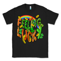 Black St. Patrick's Day Feeling lucky Classic Tee - CowGirlArtShop