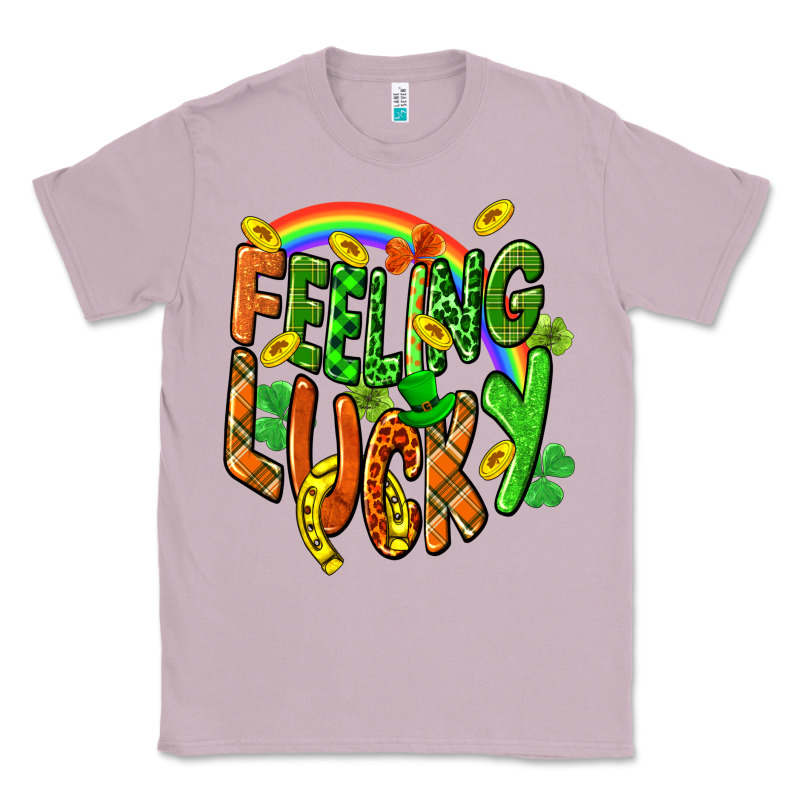 St. Patrick's Day Feeling Lucky Classic Tee by CowGirlArtShop | Teevron