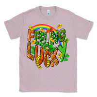 Lilac St. Patrick's Day Feeling lucky Classic Tee - CowGirlArtShop