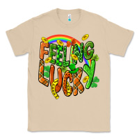 Mushroom St. Patrick's Day Feeling lucky Classic Tee - CowGirlArtShop