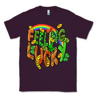 Plum St. Patrick's Day Feeling lucky Classic Tee - CowGirlArtShop