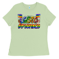 Matcha lgbtq friendly pride Ladies Tee - FaDigitalArtStudio