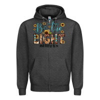 Charcoal Heather be the light matthew 5 14 Zipper Hoodie - JahusDesignShop
