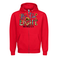 Red be the light matthew 5 14 Zipper Hoodie - JahusDesignShop