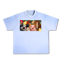 Grape Ice Farm animals with aztec Urban Heavy Tee - RanaPortraitStore