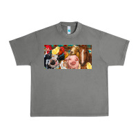 Tornado Farm animals with aztec Urban Heavy Tee - RanaPortraitStore