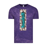 Cloud Purple softball and baseball pen wraps Vintage Tee - BundleAndBundleShop