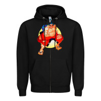 Black #rikishi rank sumo Zipper Hoodie - linhVisuals