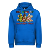 Cobalt My kind of Christmas trees Urban Hoodie - RanaPortraitStore