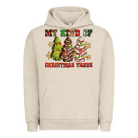 Pigment French Oak My kind of Christmas trees Urban Hoodie - RanaPortraitStore