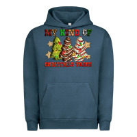 Pigment Midnight Navy My kind of Christmas trees Urban Hoodie - RanaPortraitStore