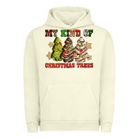 Pigment Pistachio My kind of Christmas trees Urban Hoodie - RanaPortraitStore