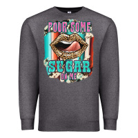 Charcoal Heather Pour Some Sugar On Me Premium Sweatshirt - JahusDesignShop