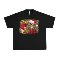 Black this is as merry as i get skull Urban Heavy Tee - FaDigitalArtStudio