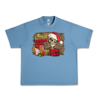 Pebble Blue this is as merry as i get skull Urban Heavy Tee - FaDigitalArtStudio