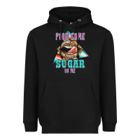 Black Pour Some Sugar On Me Heavyweight Hoodie - JahusDesignShop