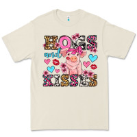 Bone hogs and kisses pig  olivia Premium Tee - OliviaCreatesArt
