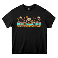 Black western pug dogs Heavy Core Tee - Jasminsmagicworld