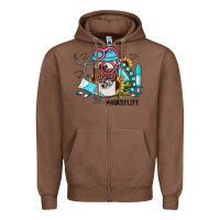 Chestnut nurse life western sunflower gemstone nurse Zipper Hoodie - JahusDesignShop