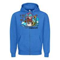 True Royal nurse life western sunflower gemstone nurse Zipper Hoodie - JahusDesignShop