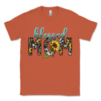 Copper Blessed mom sunflower mother's day Classic Tee - HowdyJamesFarm