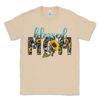 Mushroom Blessed mom sunflower mother's day Classic Tee - HowdyJamesFarm