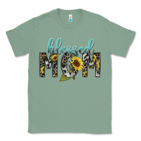 Sage Blessed mom sunflower mother's day Classic Tee - HowdyJamesFarm