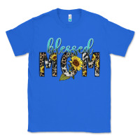 True Royal Blessed mom sunflower mother's day Classic Tee - HowdyJamesFarm
