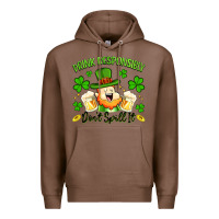 Chestnut drink responsibly dont spill it Premium Hoodie - Artiststas