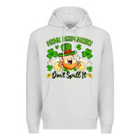 Dove Grey drink responsibly dont spill it Premium Hoodie - Artiststas